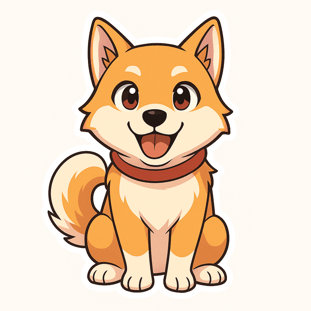 Anime Pet Sticker