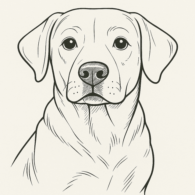 Line Sketch Pet